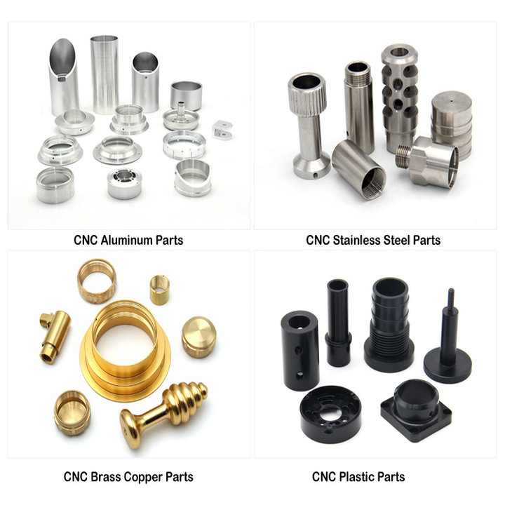 El CNC parte el CNC de encargo del servicio que muele del metal del CNC que trabaja a máquina la pieza de aluminio